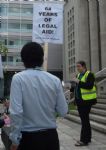 Save Legal Aid Greater Manchester Protest